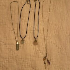 Earthbound Crystal Necklace Bundle